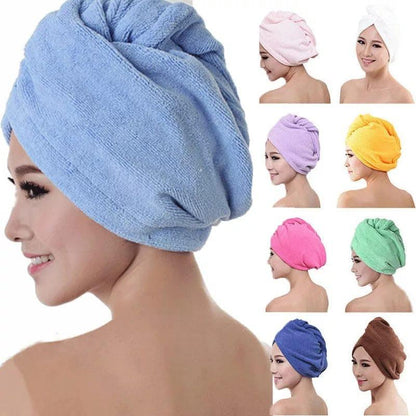 Toalla Mágica Para el Pelo  HairDry- Compre 2 Obtenga 3