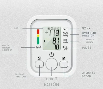 Tensiómetro Digital Con Voz - HealthCare Pro™ 💓🩺