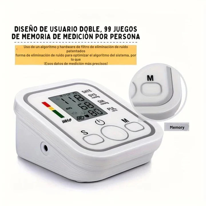 Tensiómetro Digital Con Voz - HealthCare Pro™ 💓🩺