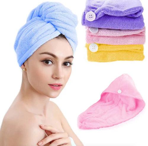 Toalla Mágica Para el Pelo  HairDry- Compre 2 Obtenga 3